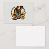 Wild West Wanderings: Een bedankje met Front Notitiekaartje (Voorkant / Achterkant)