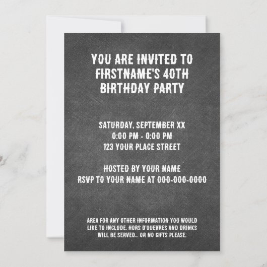 Wild West Wanted Poster verjaardagsfeestje Kaart (Achterkant)