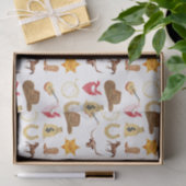 Wild West Western Land Rodeo Alle leeftijden Verja Tissuepapier (Geschenk)