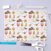 Wild West Western Land Rodeo Alle leeftijden Verja Tissuepapier (Craft)