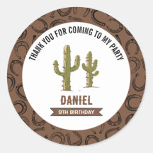 Wild West Western Verjaardag