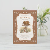 Wild West Westerne Cowboy 7e verjaardag Kaart (Staand voorkant)