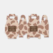 Wild west westerne cowboy verjaardag bedankdoosjes (Uitgevouwen)