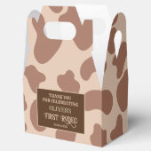 Wild west westerne cowboy verjaardag bedankdoosjes (Geopend)