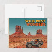 Wild West Wonders Briefkaart (Voorkant / Achterkant)
