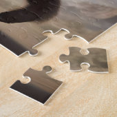 Wild West Wonders: Cowboy rijden op een luiaard Legpuzzel (Zijkant)