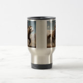 Wild West Wonders: Cowboy rijden op een luiaard Reisbeker (Center)