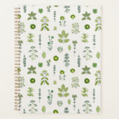 Wild Whimsy Green Planner (Voorkant)