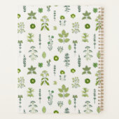 Wild Whimsy Green Planner (Achterkant)