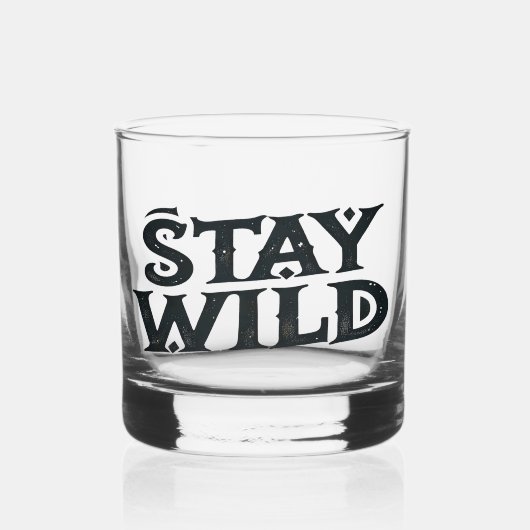 Wild Whiskey Bourbon Glas (Voorkant)