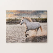 Wild White Horse Legpuzzel (Horizontaal)