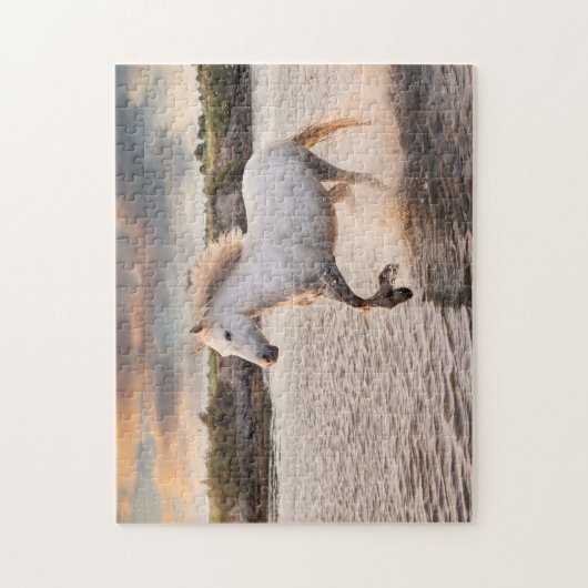 Wild White Horse Legpuzzel (Verticaal)
