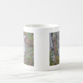 Wild White New Forest Pony Grazing op Bracken Koffiemok (Center)