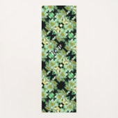 Wild White Rambling Rozen Gepersonaliseerd Yogamat (Voorkant)