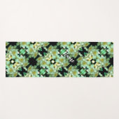 Wild White Rambling Rozen Gepersonaliseerd Yogamat (Voorkant (horizontaal))