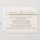 Wild White Rose Triquetra Handfasting Kaart (Voorkant)