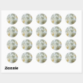 Wild White Roses floral photography Sticker (Vel)