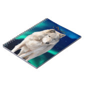 Wild White Wolf Wildlife-supporter Notitieboek (Linkerzijde)