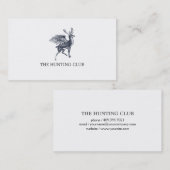 Wild wild game visitekaartje (Voorkant / Achterkant)