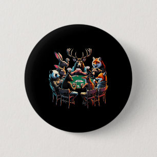 Wild wild jagen Grappige grafische T - shirts Ronde Button 5,7 Cm