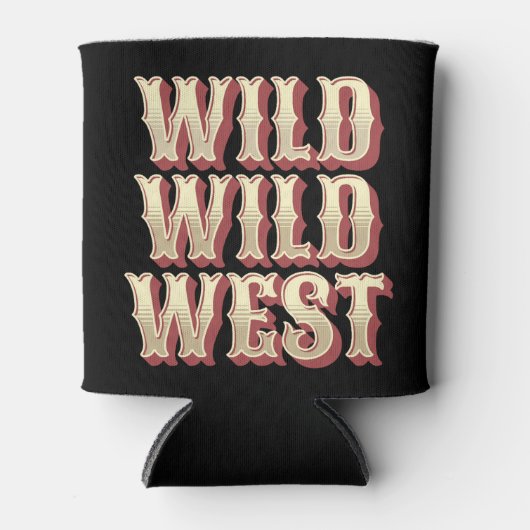 Wild Wild West Blikjeskoeler (Voorkant)