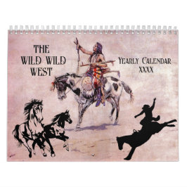 WILD WILD WEST Cowboys Indianen Zuidwest | Kalender