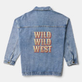 Wild Wild West Denim Jacket (Achterkant)