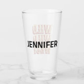 Wild Wild West Glas (Achterkant)