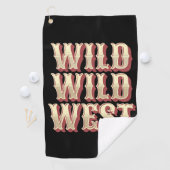 Wild Wild West Golfhanddoek (Insitu)