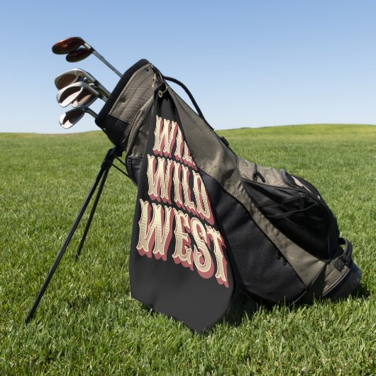 Wild Wild West Golfhanddoek (Groen)