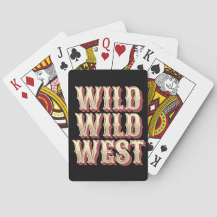 Wild Wild West Pokerkaarten