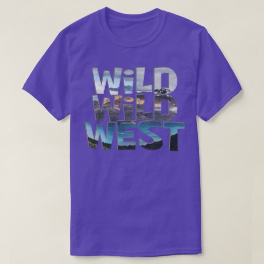 Wild Wild West T-shirt (Design voorkant)