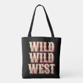 Wild Wild West Tote Bag (Achterkant)