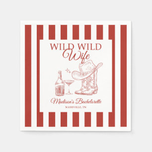 Wild Wild Wife Bachelorette Servet