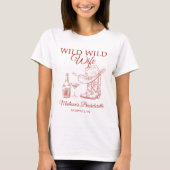 Wild Wild Wife Bachelorette T-shirt (Voorkant)
