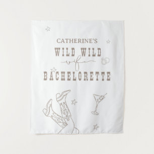Wild Wild Wife Bachelorette Tapijt Bord  Wandkleed
