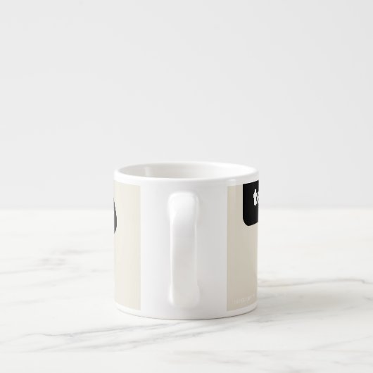 "Wild Wild Woke" Espresso Mok (Achterkant)