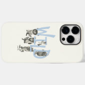 WILD | Wilde dingen en Max - Blauw Case-Mate iPhone Case (Achterkant (horizontaal))