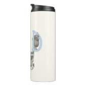 WILD | Wilde dingen en Max - Blauw Thermosbeker (Geroteerd rechts)