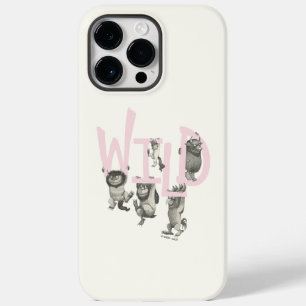 WILD   Wilde dingen en Max - Roze Case-Mate iPhone 14 Pro Max Hoesje