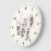 WILD | Wilde dingen en Max - Roze Grote Klok (Hoek)