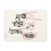 WILD | Wilde dingen en Max - Roze Magneet (Horizontaal)