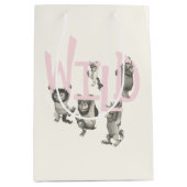 WILD | Wilde dingen en Max - Roze Medium Cadeauzakje (Voorkant)