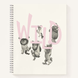 WILD | Wilde dingen en Max - Roze Notitieboek