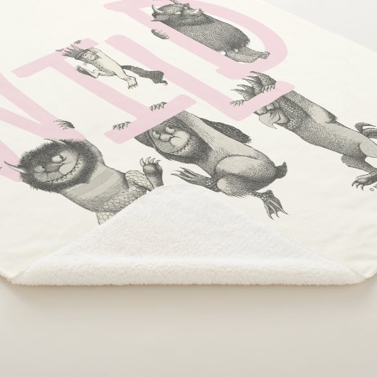 WILD | Wilde dingen en Max - Roze Sherpa Deken (3/4)