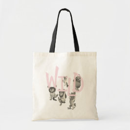 WILD | Wilde dingen en Max - Roze Tote Bag