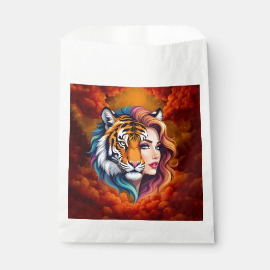 Wild Within – Tijger Geest Godin. Bedankzakje (Voorkant)