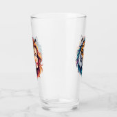 Wild Within – Tijger Geest Godin. Glas (Rechts)