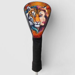 Wild Within – Tijger Geest Godin. Golfheadcover