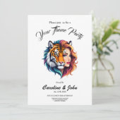 Wild Within – Tijger Geest Godin. Kaart (Staand voorkant)
